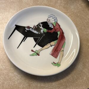 Vintage Syracuse China Charles Dickens Character Decorative Plate 7 1/4" RARE